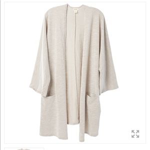 NWT Donni Ribbed Cardigan O/S